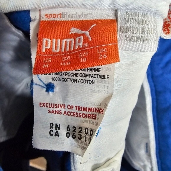 Puma Golf cell Shorts blue size medium - Picture 4 of 8